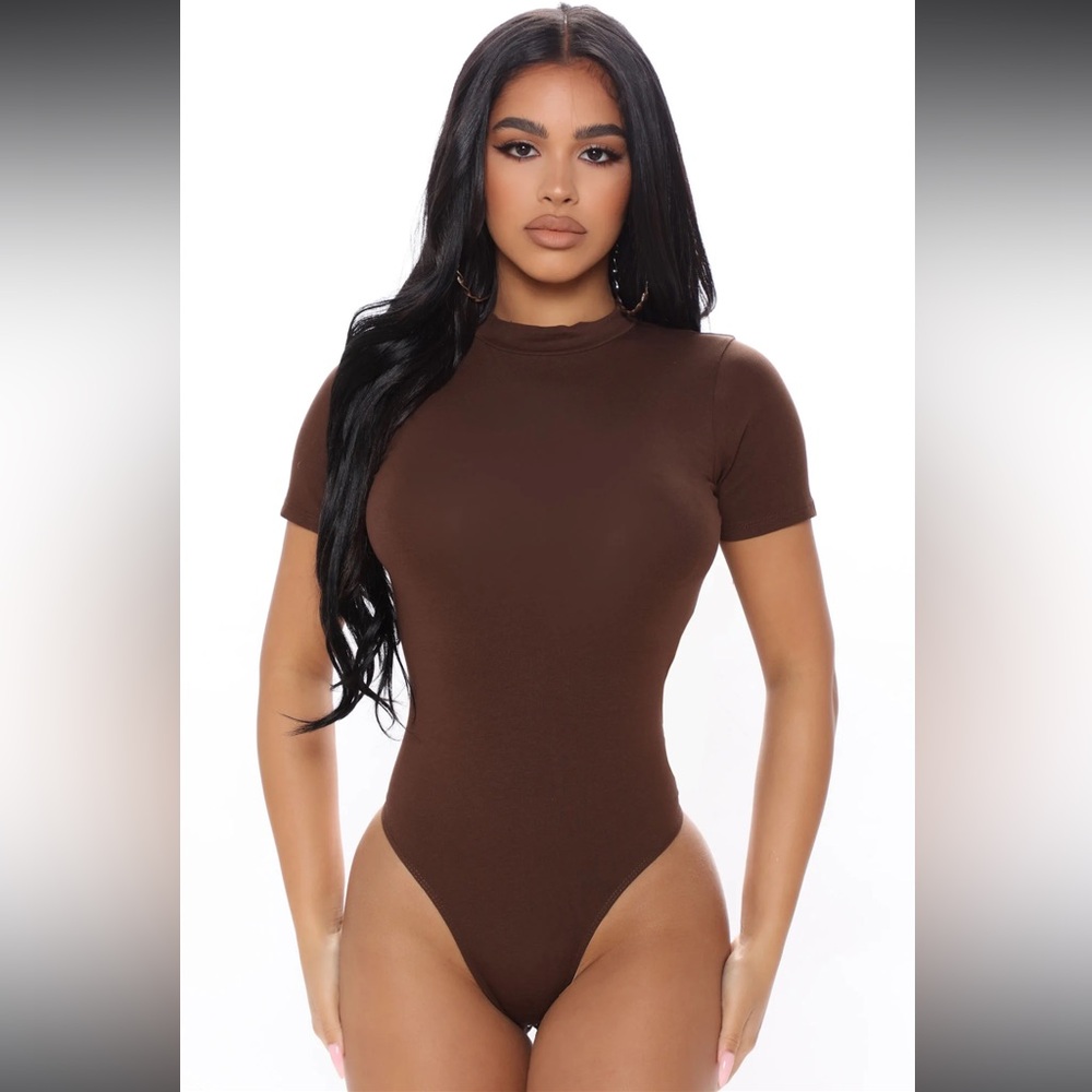 Fashion Nova Chocolate Bodysuit